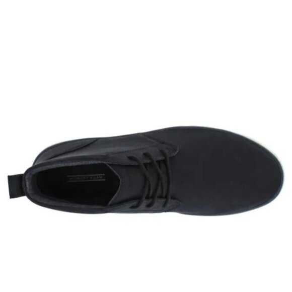 Izod 11 Palmer Men\'s Chukka Boots Black Leather Round Toe Lace-up Shoes Sneaker main image 8